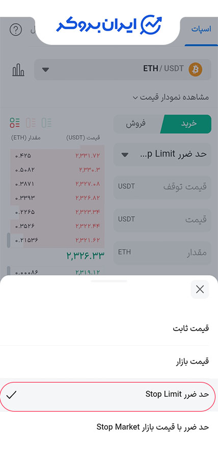 استاپ لیمیت