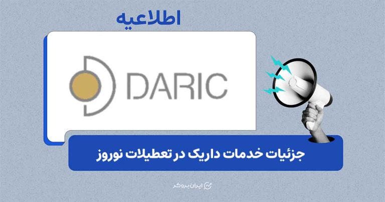 اعلام آخرین وضعیت خدمات داریک در نوروز
