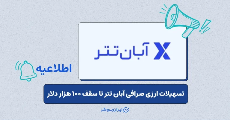 وام تتری صرافی آبان‌ تتر تا سقف ۱۰۰ هزار دلار با وثیقه ارز دیجیتال