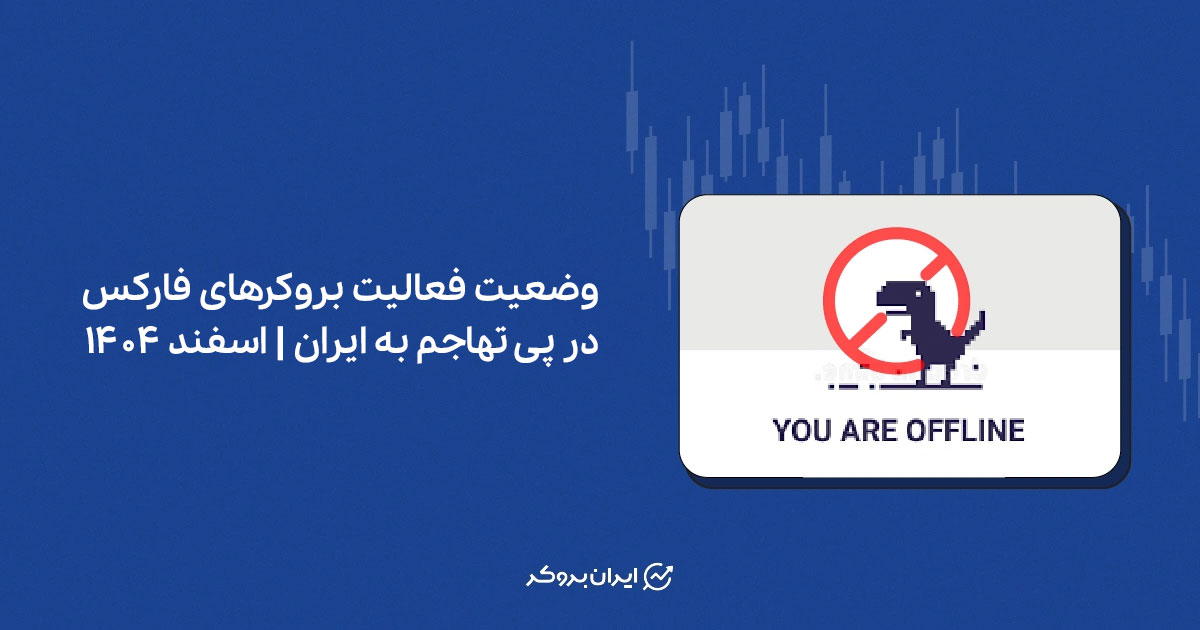 وضعیت فعالیت بروکرهای فارکس در جنگ ایران و آمریکا