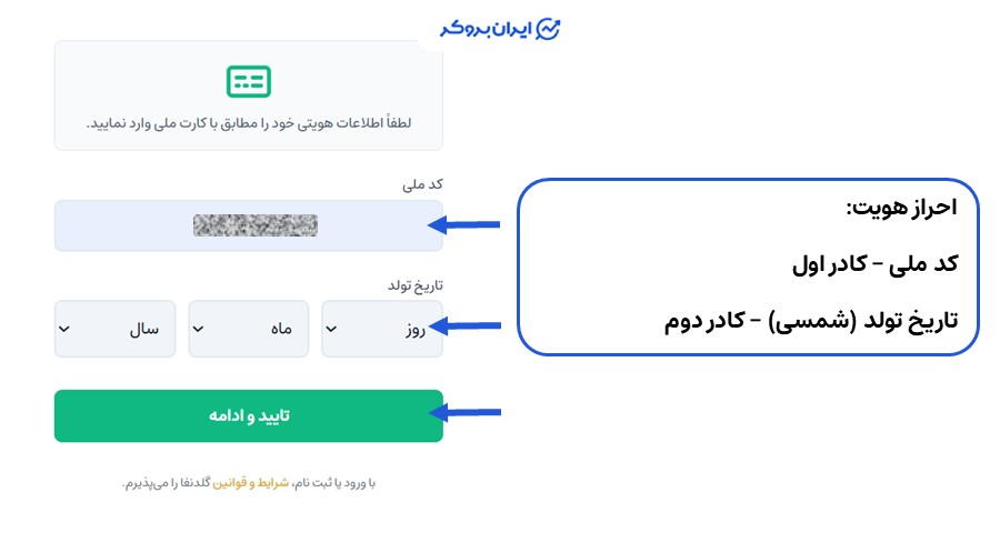 احراز هویت گلدنفا