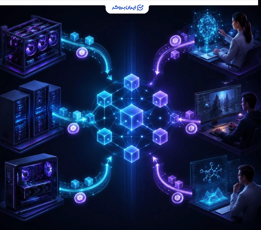 نحوه عملکرد پروژههای بلاک چین اقتصاد gpu