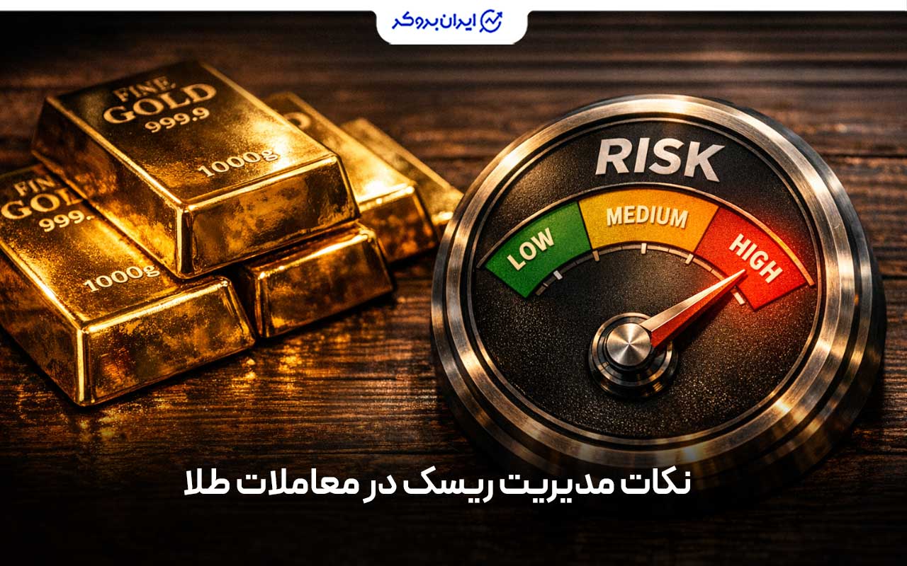 نکات مدیریت ریسک در معاملات طلا