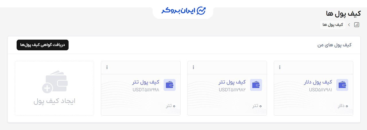 ساخت کیف پول تاپ چنج