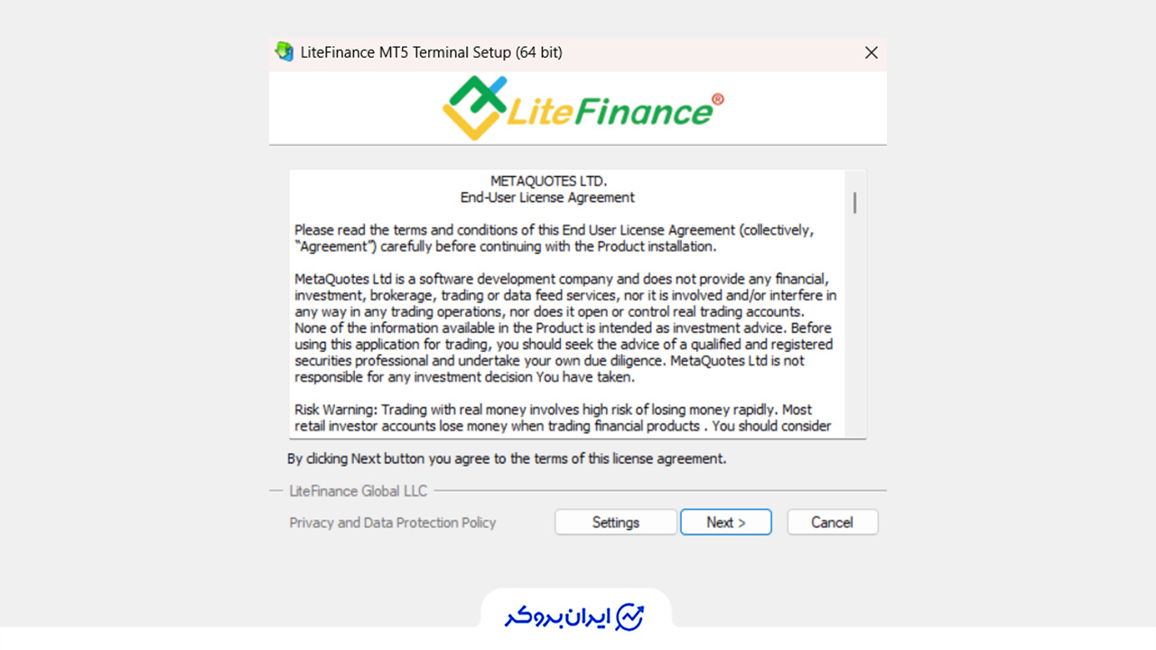 نصب متاتریدر 5 لایت فارکس
