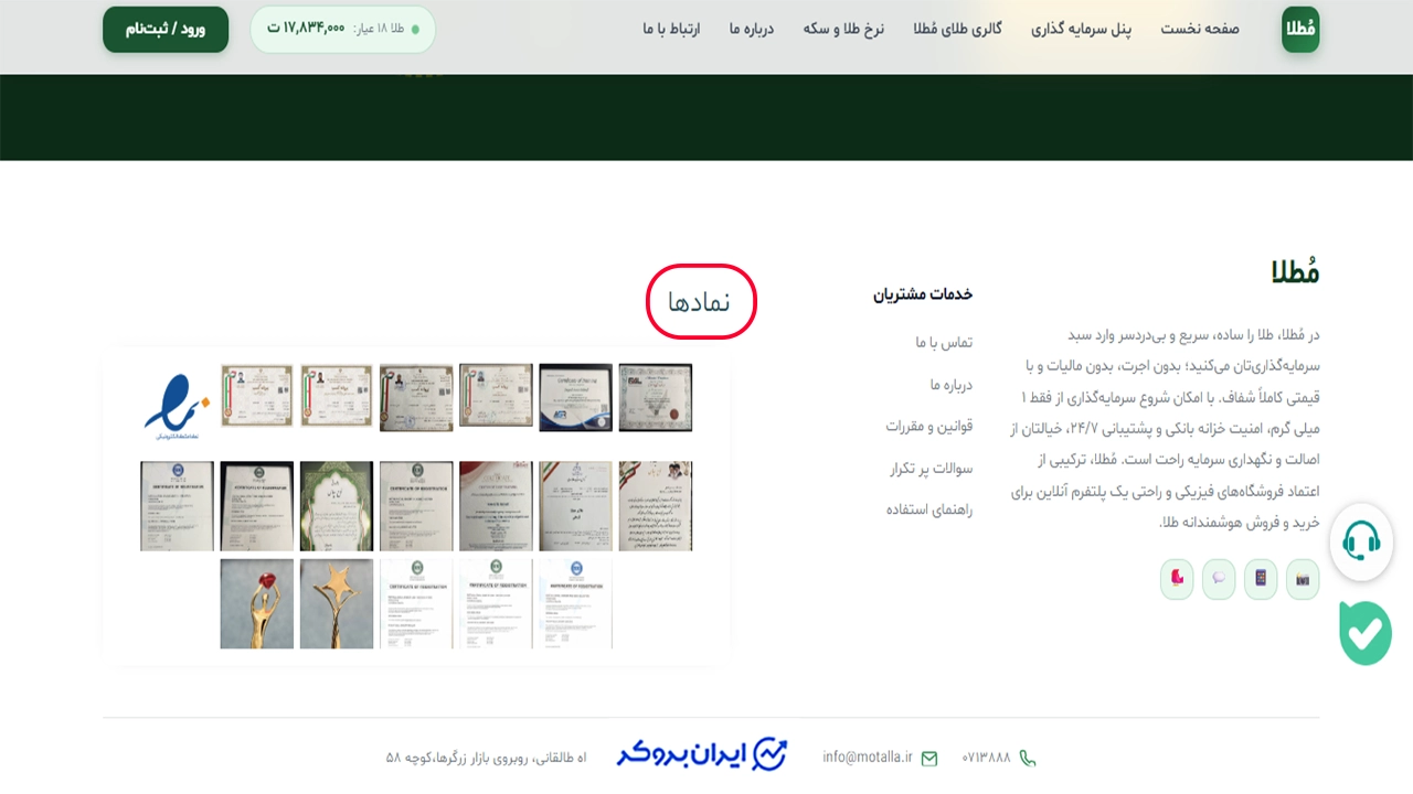 مجوز مطلا