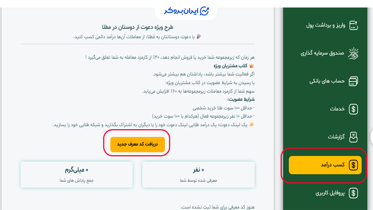 دعوت دوستان در مطلا