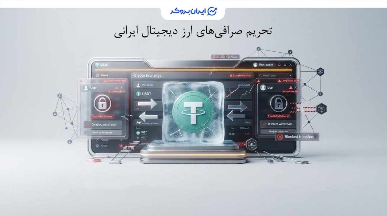 تحریم صرافیهای ارز دیجیتال ایران