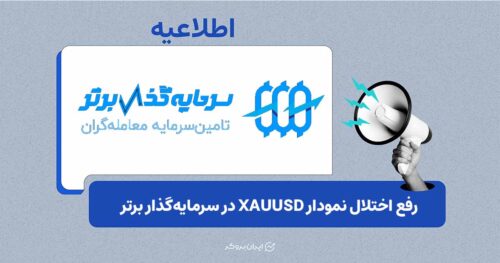 رفع اختلال نمودار XAUUSD در سرمایه‌گذار برتر