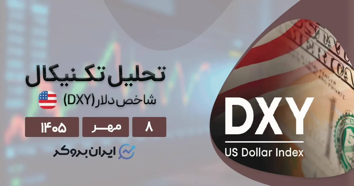 بررسی بازار فارکس و تحلیل شاخص دلار (DXY) در ۸ مهر