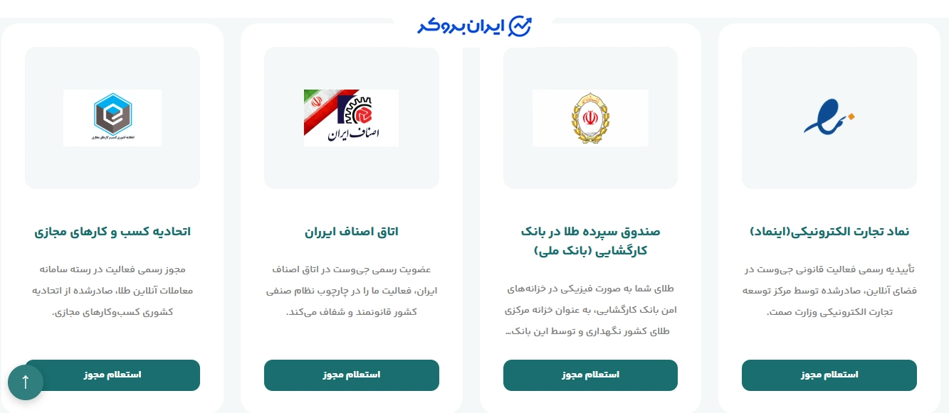 نماد های پلتفرم جی وست