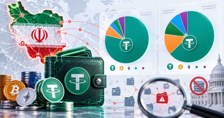 گزارش سنای آمریکا: ۸۴٪ کیف‌پول‌های تحریمی مرتبط با ایران عمدتاً با USDT کار کرده‌اند