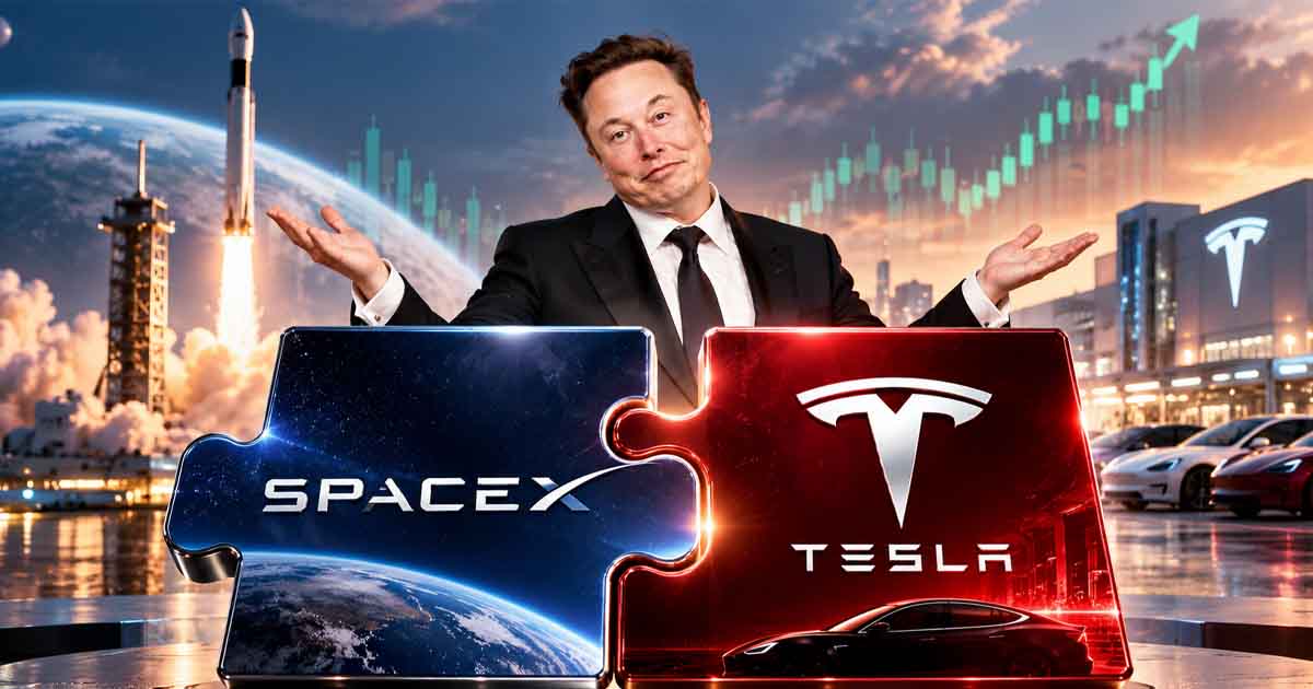 ادغام احتمالی تسلا و SpaceX؛ ۳۰ هزار بیت‌کوین در کانون توجه
