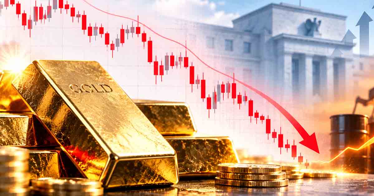 طلا به پایین‌ترین سطح یک هفته اخیر سقوط کرد؛ حمایت ۴۰۰۰ دلار در خطر است؟