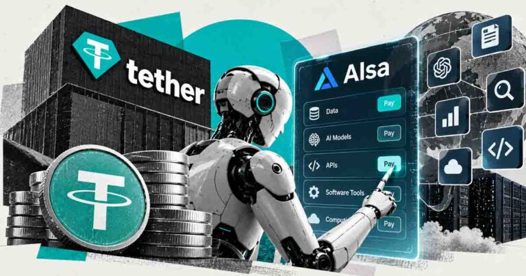 تتر وارد بازار پرداخت برای ایجنت‌های هوش مصنوعی شد