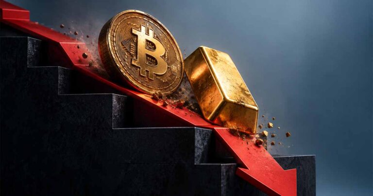 بیت کوین و طلا ضعیف‌ترین دارایی‌های ۲۰۲۶ شدند