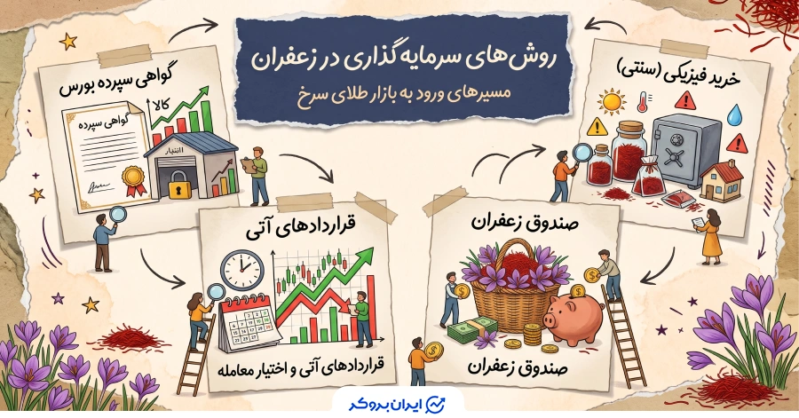 روش‌های سرمایه گذاری در زعفران